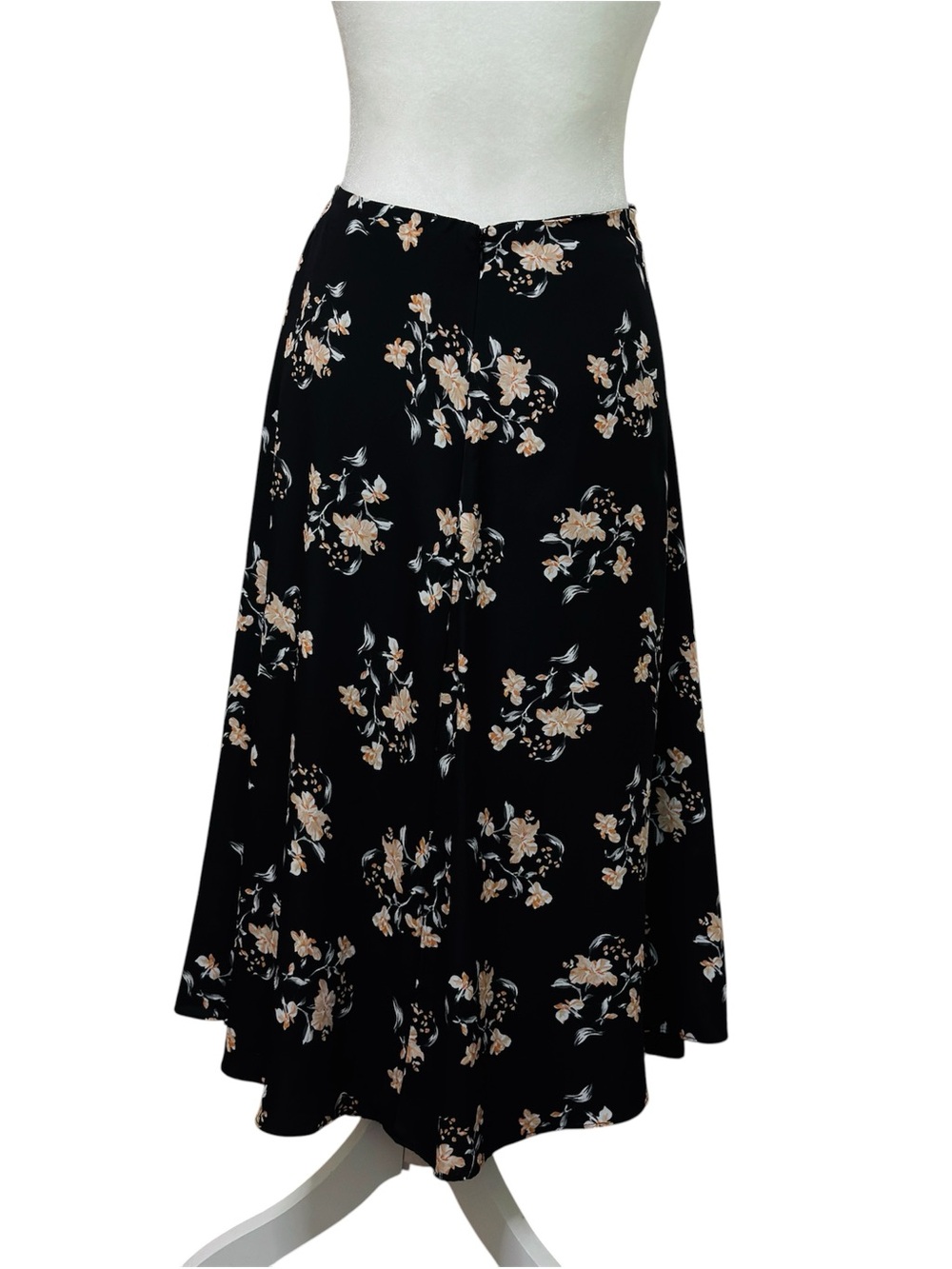 Calvin Klein Asymmetrical Patchwork Midi Skirt - Picture 3 of 6